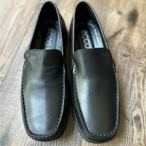 ECCO Driving Loafers Moccasin Slip-On Shoes Men's Size 42 - Picture 11 of 11